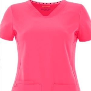 Scrub Top 💗HeartSoul💗 Large Medical Uniform